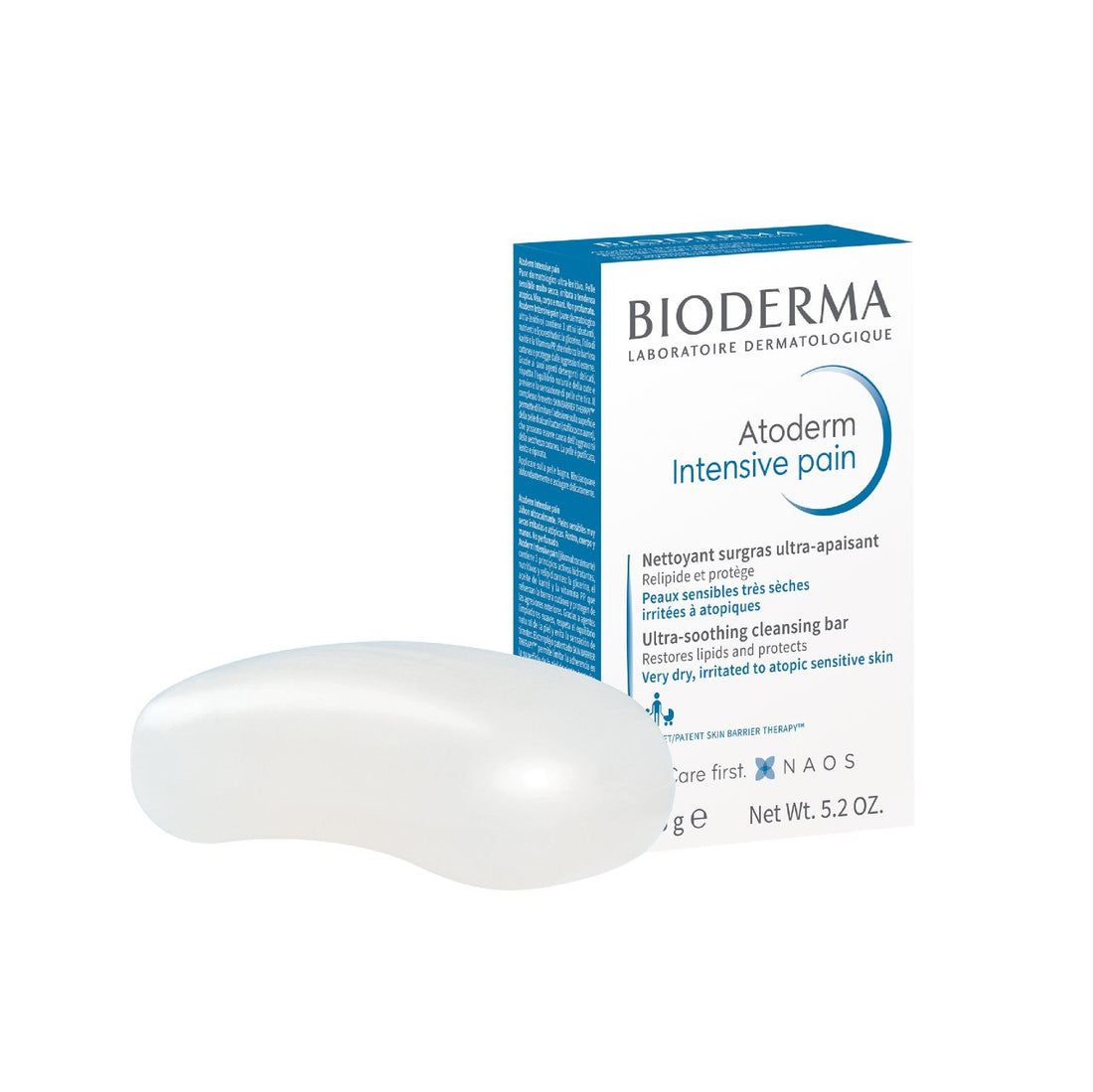 Bioderma Atoderm Intensive Baby Soap Bar From Gently Cleanses 150gm