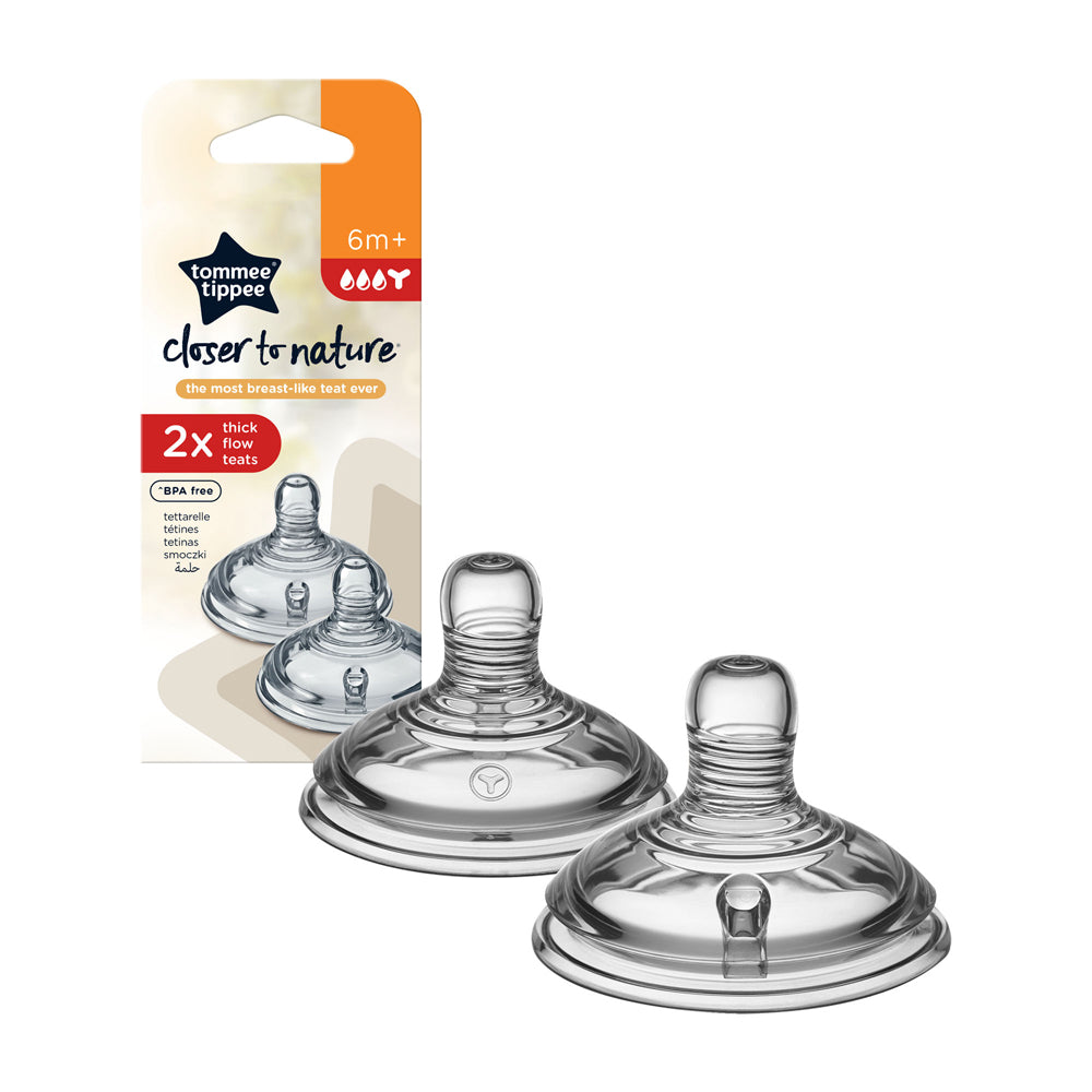 Tommee Tippee Natural Start Baby Bottle Teats, Fast Flow,