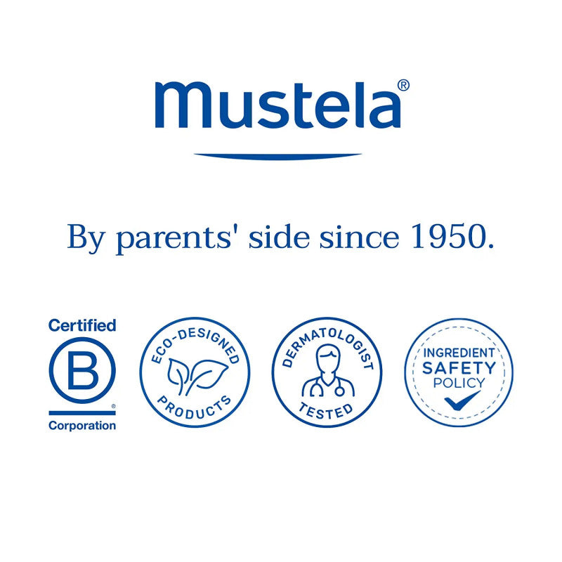 Mustela Baby Cleansing Wipes with Natural Avocado - For Face, Body &amp; Diaper Area