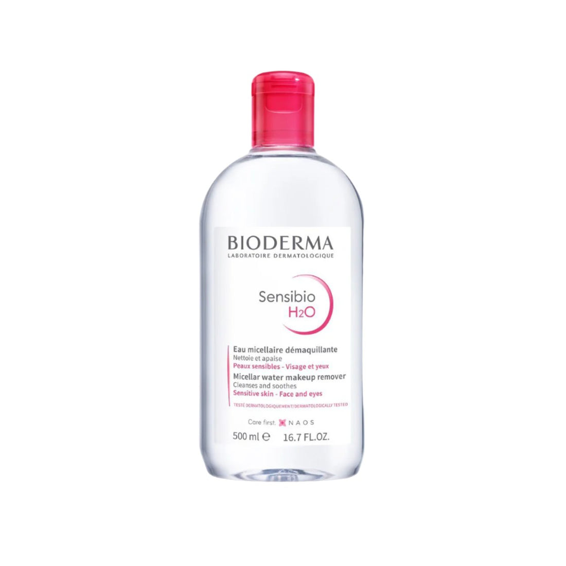 Bioderma Sensibio H2O Cleansing Micelle Solution Makeup Remover 500ML