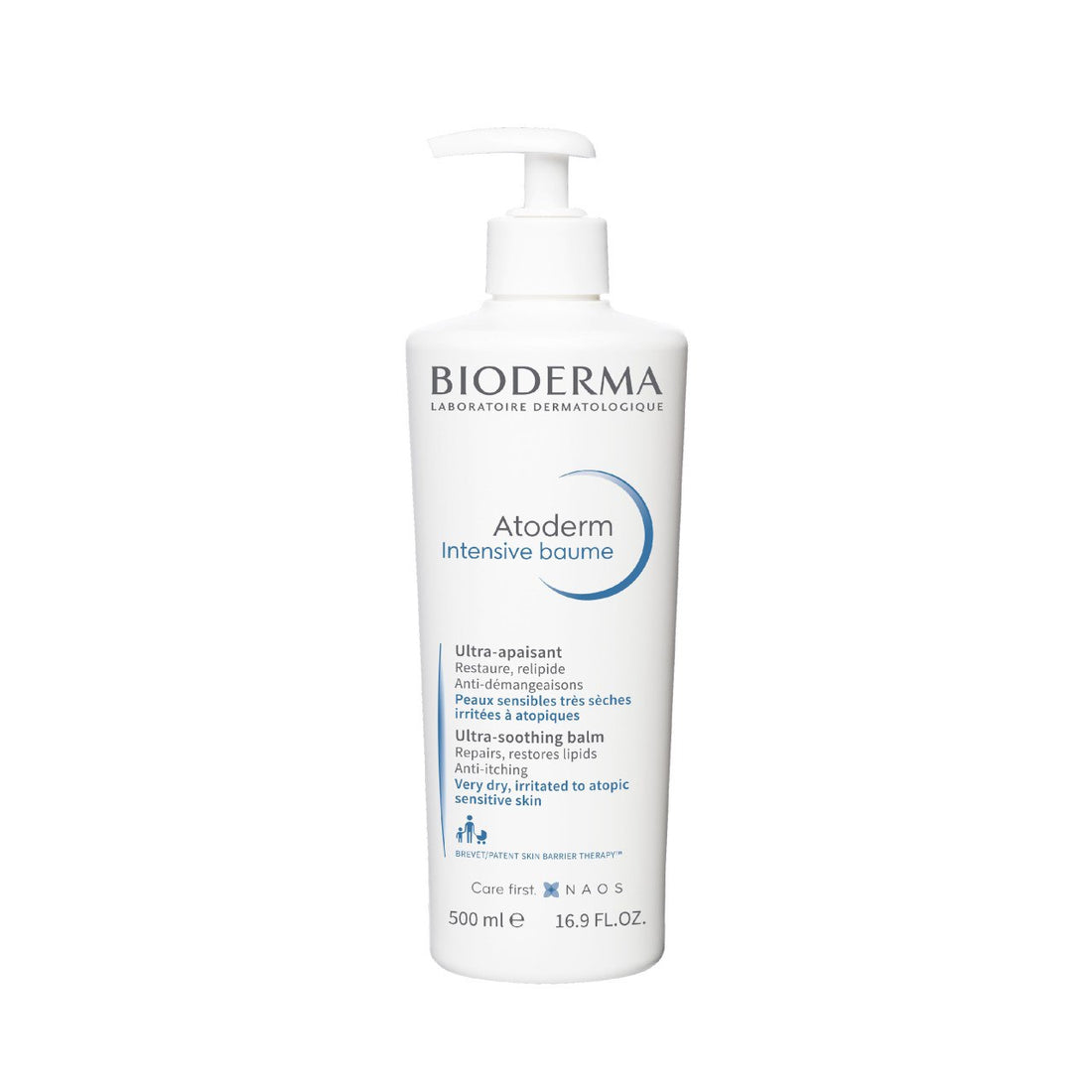 Bioderma Atoderm Intensive Ultra-Soothing Skin Moisturizer, 500ML