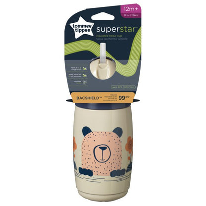 Tommee Tippee Super Star Insulated Straw Cup 266 ml (12m+)