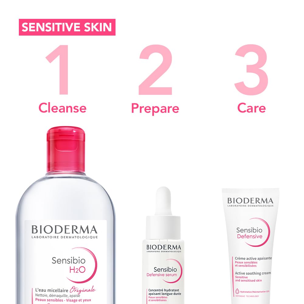 Bioderma Sensibio H2O Cleansing Micelle Solution Makeup Remover 250ML