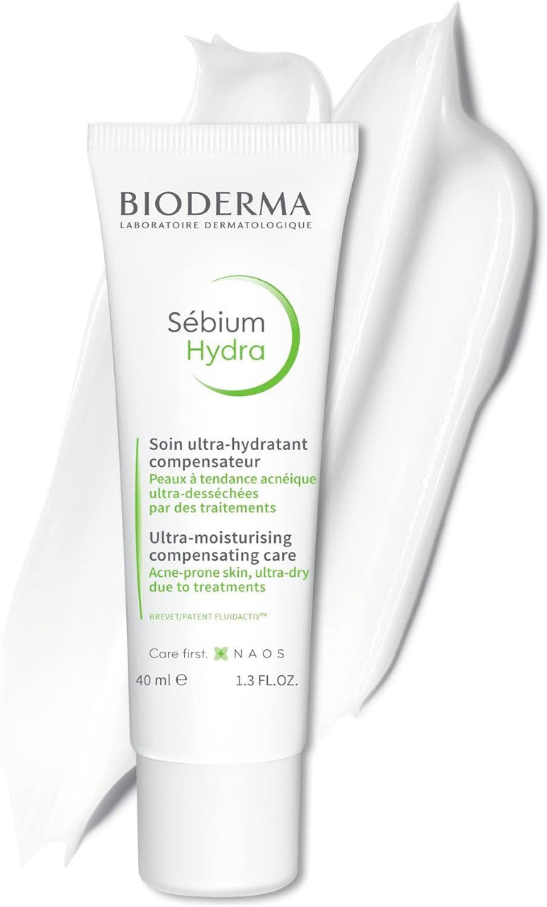 Bioderma Sebium Hydra Moisturising Compensating Care Acne-Prone Skin, 40 Ml