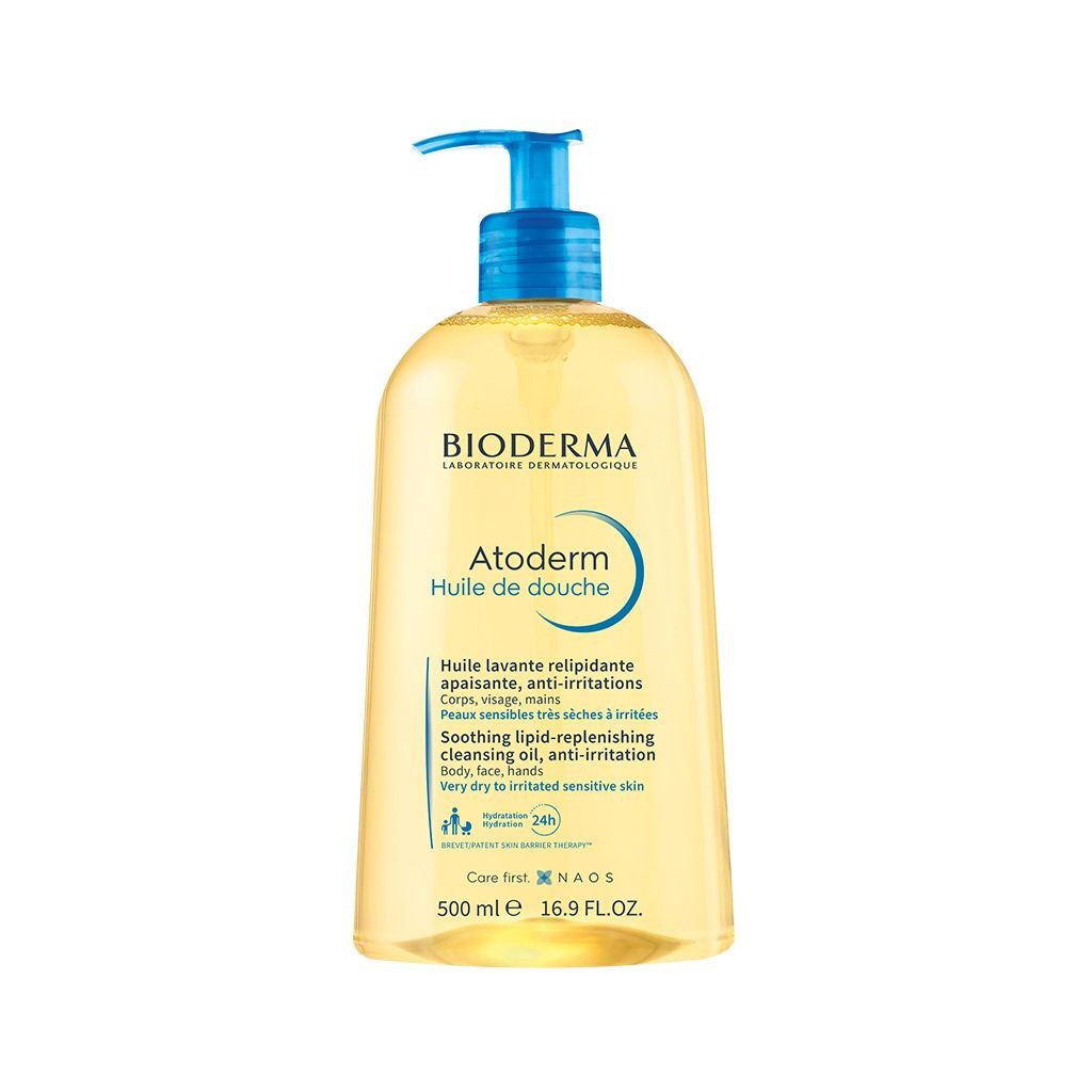 Bioderma - Cleansing Shower Oil - Atoderm Ultra-nourishing Anti-irritation 500 ML