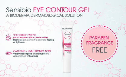 Bioderma Sensibio Eye Contour Gel, 15 Ml