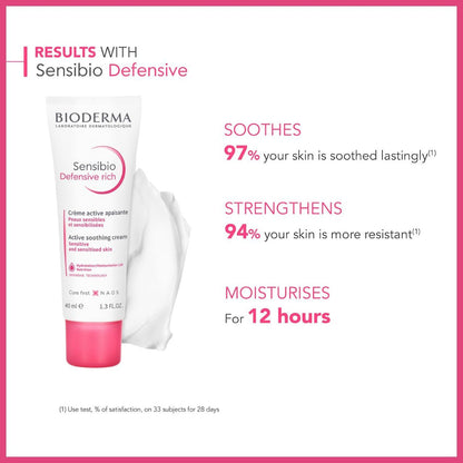 Bioderma Sensibio Defensive Rich, 40 Ml