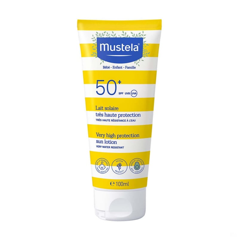 Mustela Very Hight Protection Sun Lotion 100ml  Suitable for all the family