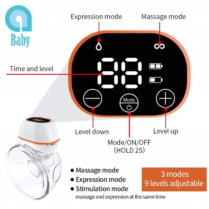 aBaby, Wearable Electric Breast Pum