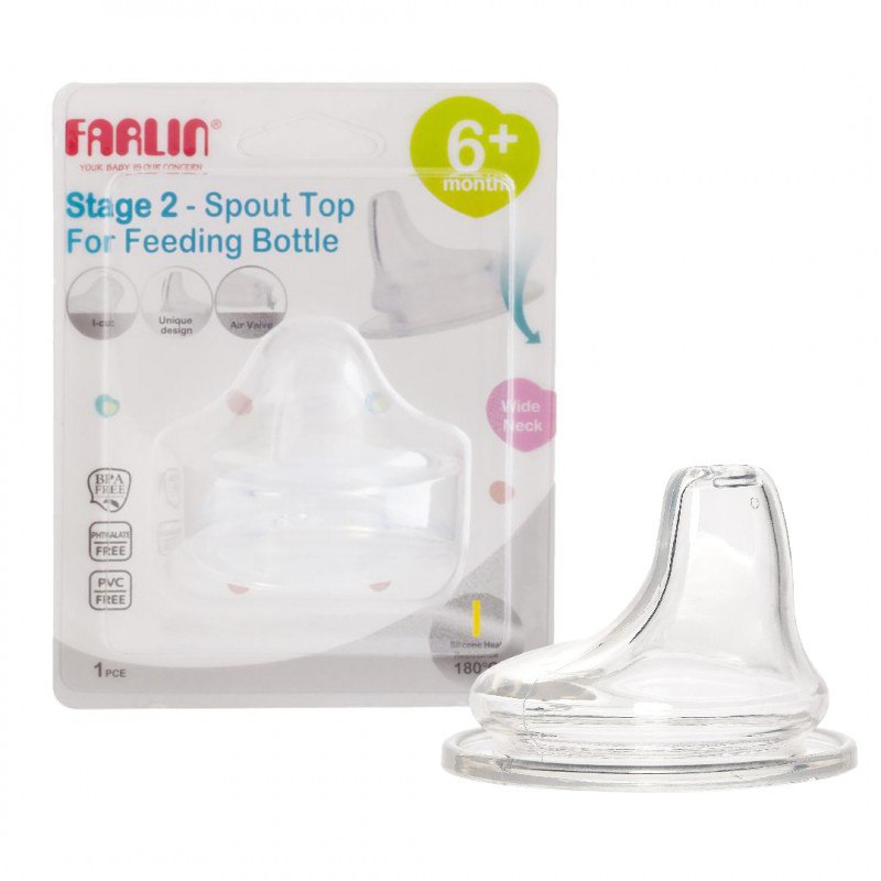 Farlin - Stage 2 - Spout Top For Feeding Bottle