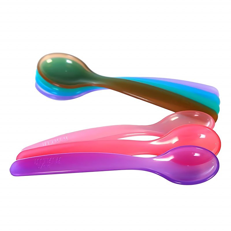 Farlin Rainbow Spoon Elder Set, 12+ months