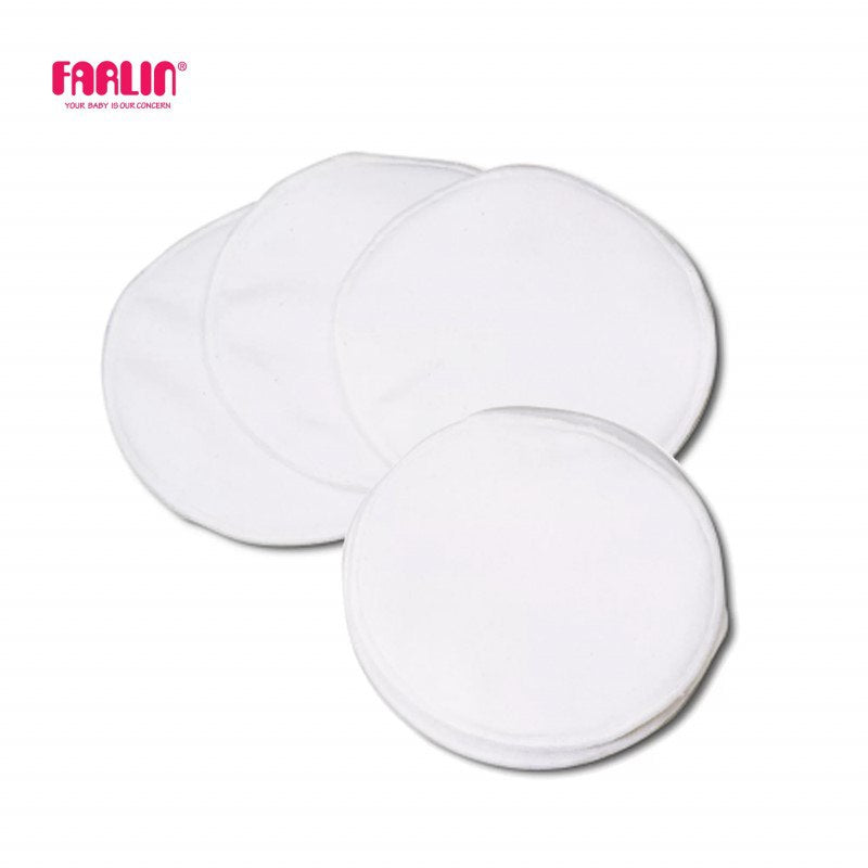 Farlin, Reusable Washable Breast Pads, 6pcs* 2 Packs