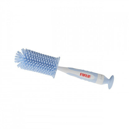 Farlin silicone Bottle and Nipple Brush -Blue