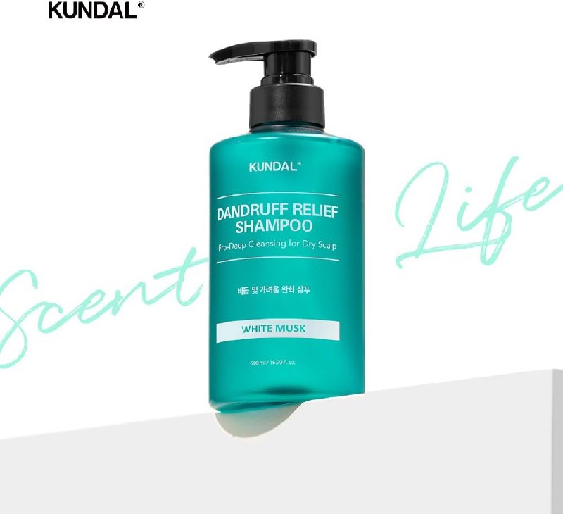 Kundal DANFRUFF SHAMPOO 500ml WHITE MUSK