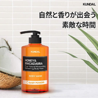 Kundal BODY WASH 500ml AMBER VANILLA