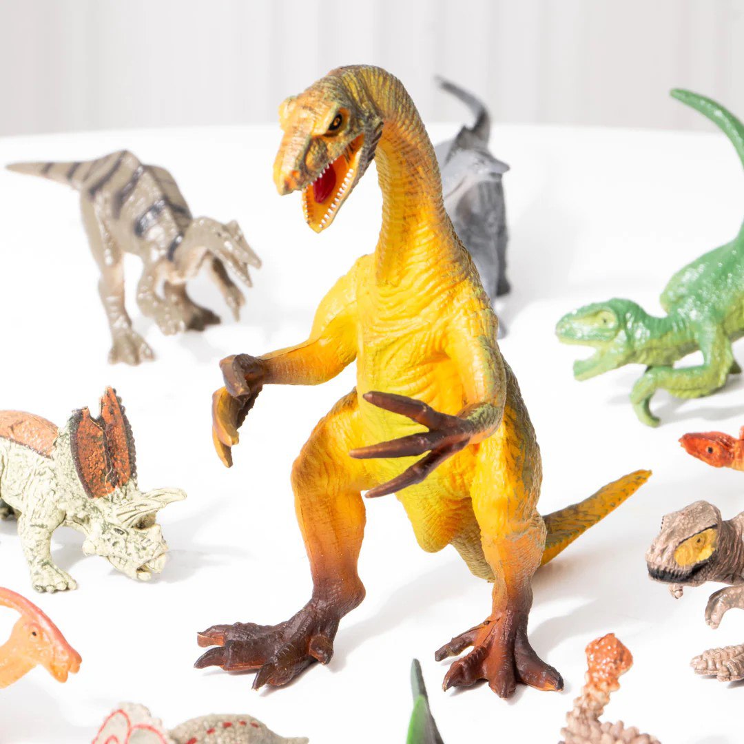 Mideer Dinosaur Toys Set - 24Pcs