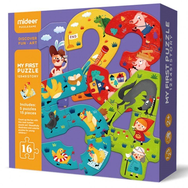 Mideer My First Puzzle – 12345