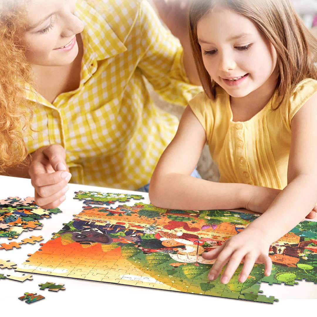 Mideer Forest Carnival- 528 piece- Large Puzzle