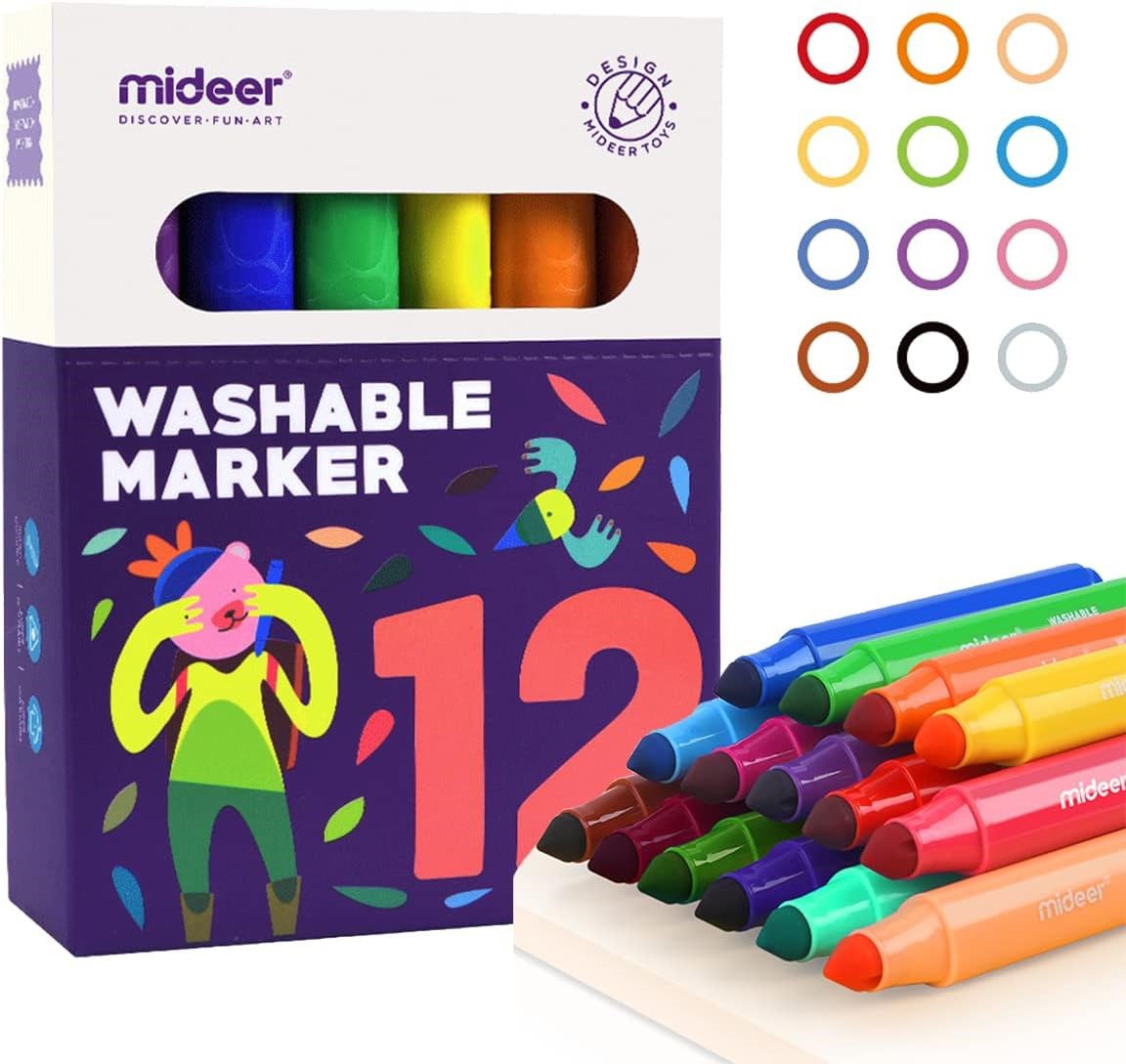 Mideer - Washable Marker-12