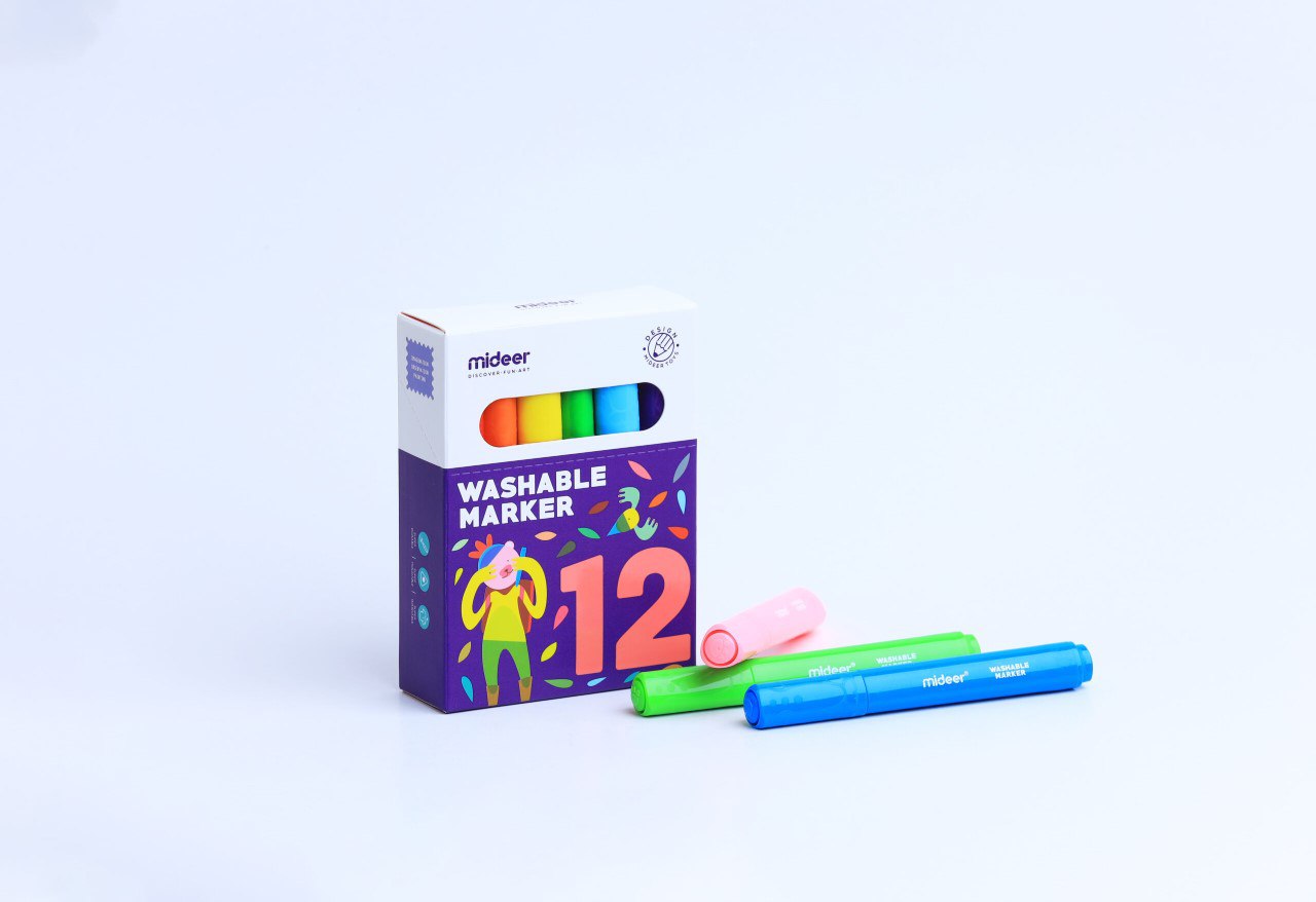 Mideer - Washable Marker-12