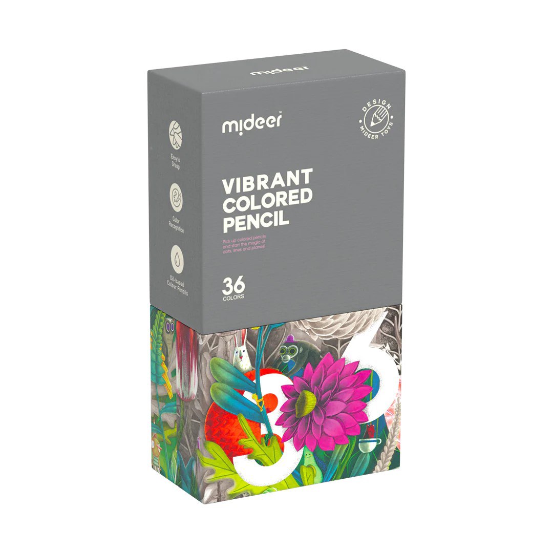 Mideer - Vibrant Colored Pencil - 36 Colors