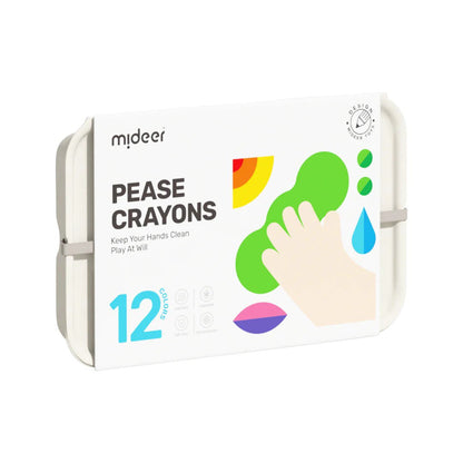 Mideer - Peas Crayons - 12 Colors