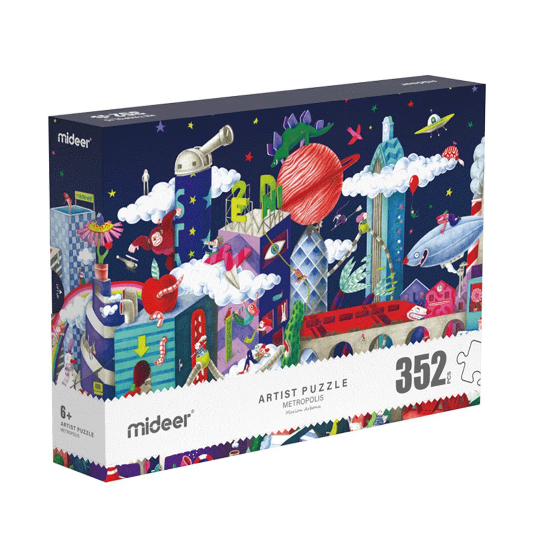 Mideer - Artist Puzzle - Metropolis 352P