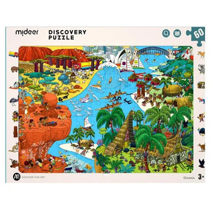 Mideer - Mideer Discovery Puzzle - Oceania 60P