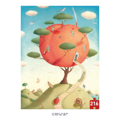 Mideer Pocket Series Puzzle - Peach Is Paradise