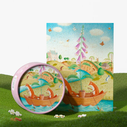 Mideer Pocket Series Puzzle - Fish Also Like Flowers