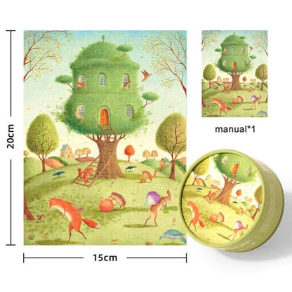 Mideer Pocket Series Puzzle - Busy Neighbors