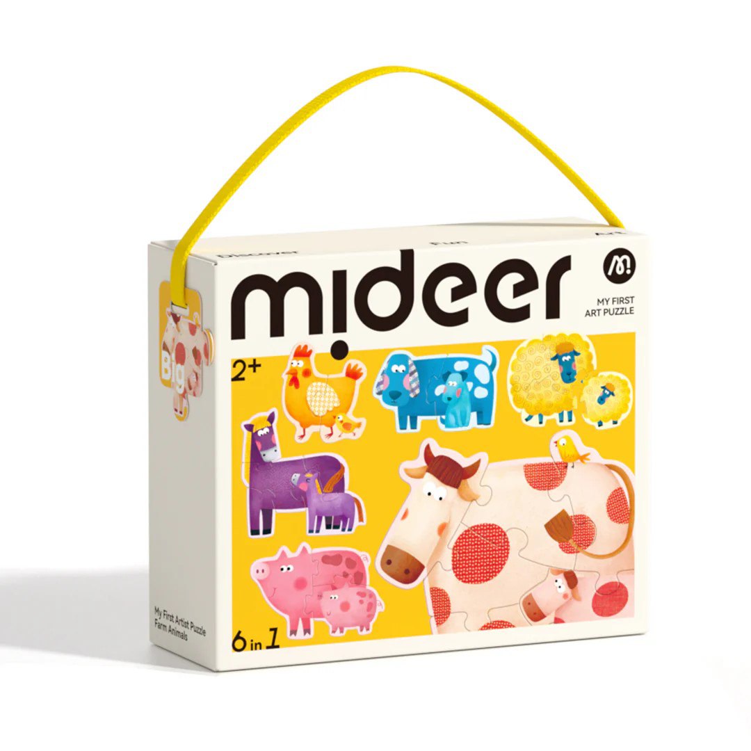 Mideer - My First Artist Puzzle - Farm Animals