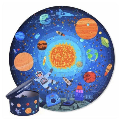 Mideer – 150P Round Puzzle -Wandering Through The Space