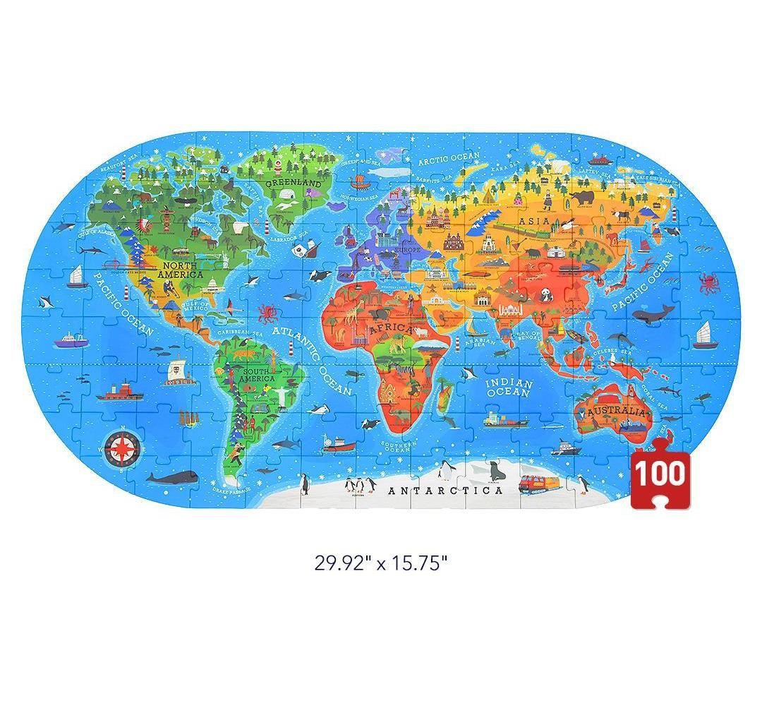 Mideer Gift Box Puzzle- Our World