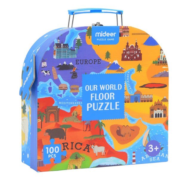 Mideer Gift Box Puzzle- Our World