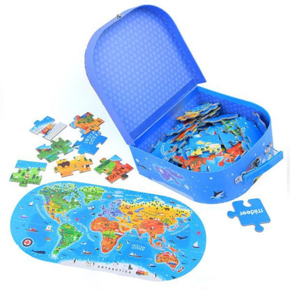 Mideer Gift Box Puzzle- Our World