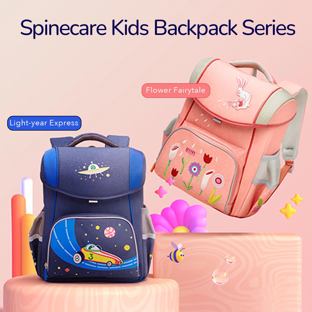 Mideer Spinecare Kids Backpack – Space Travel