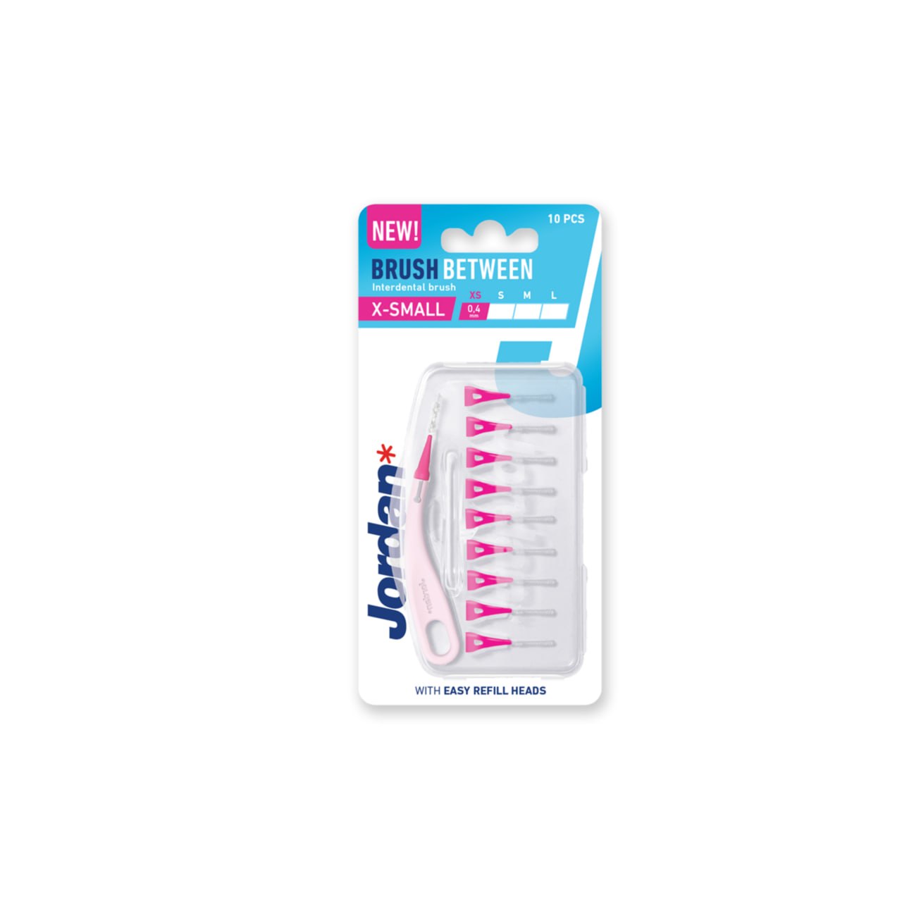 Jordan Clinic Interdental Brush XS 10PCS