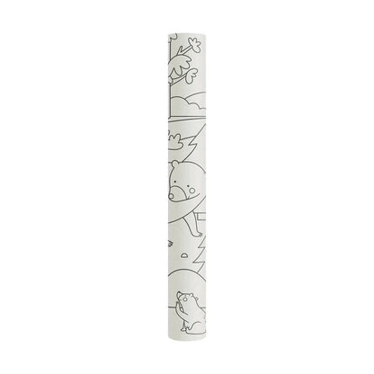 Mideer - Adhesive Colouring Scroll - The Magic Zoo