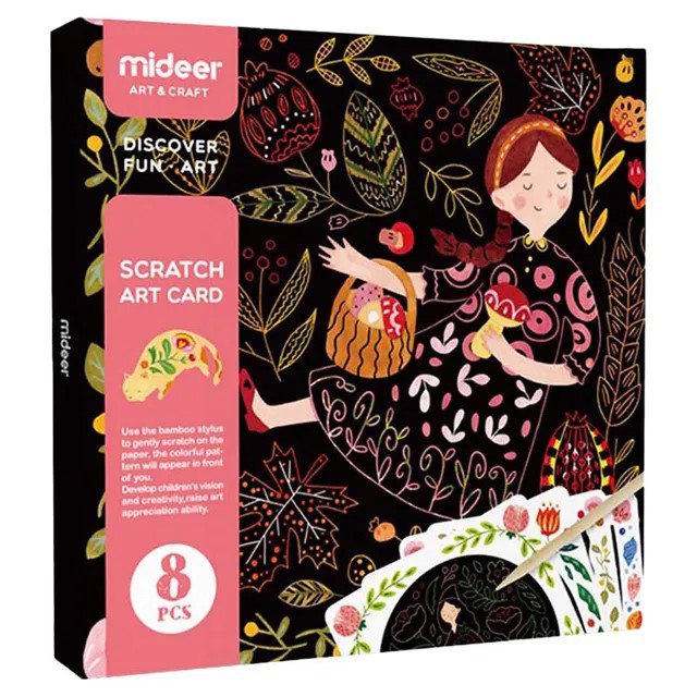 Mideer - Scratch Art Card