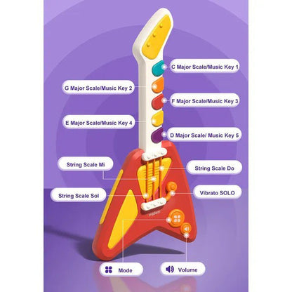 Mideer - 4 In 1 Electronic Guitar Toy