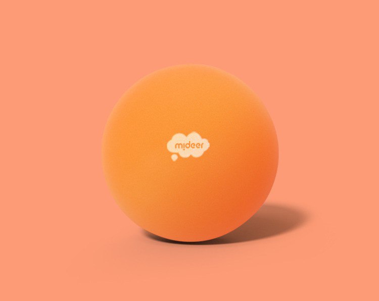 Mideer - Mideer Quiet Fluffy Ball - Tropical Orange