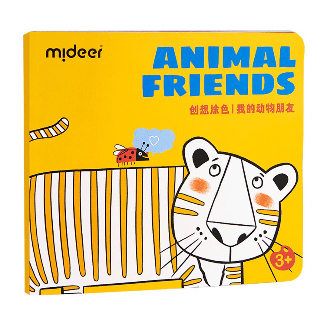 Mideer - Coloring Book: Animal Friends