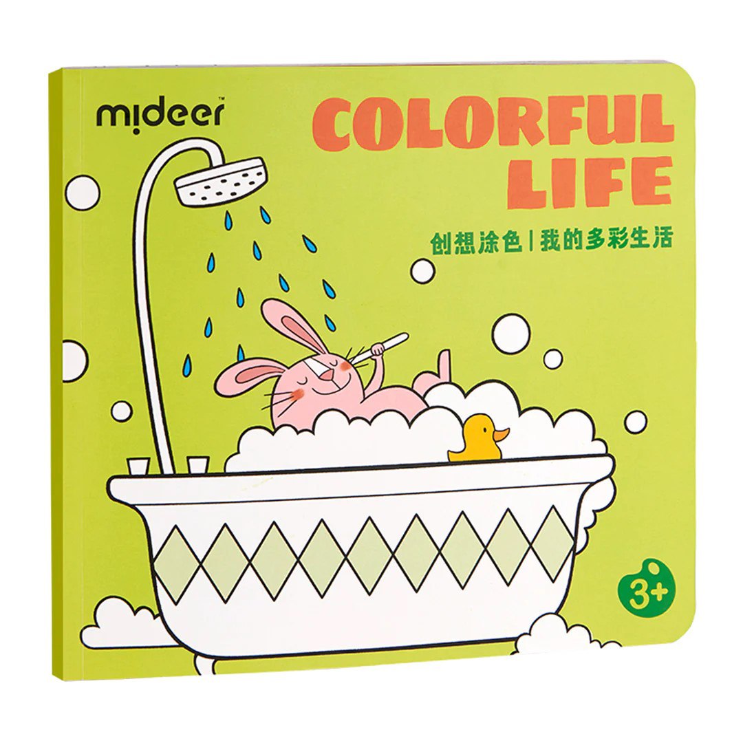 Mideer - Coloring Book: Colorful Life