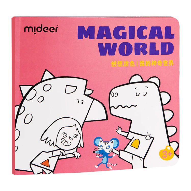 Mideer - First Coloring Book: Magical World