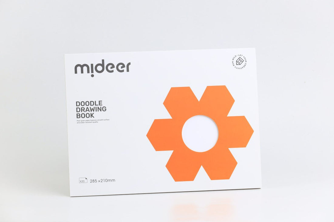 Mideer Drawing Doodle Book-Plain Paper