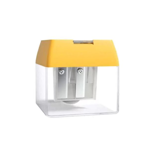 Mideer Three Hole Pencil Sharpener Turmeric Yellow