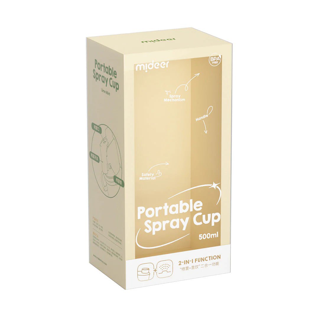 Mideer Portable Spray Cup Ocean Green