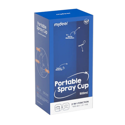 Mideer Portable Spray Cup - Sky Blue