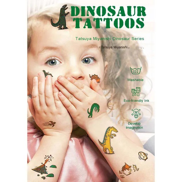 Mideer - Dinosaur Tattoos - How Wonderful You Are